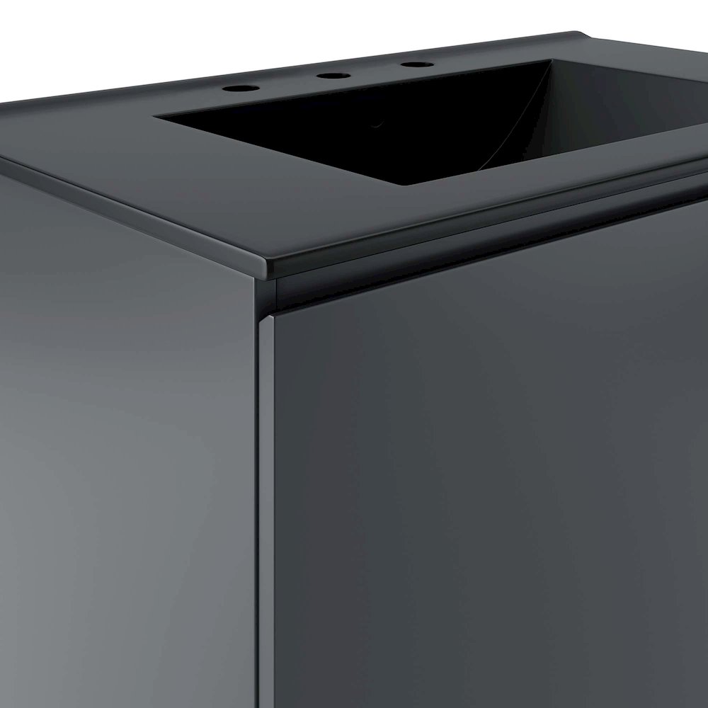 Bryn 30" Wall-Mount Bathroom Vanity. Picture 7