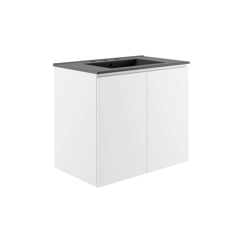 Bryn 30" Wall-Mount Bathroom Vanity. Picture 1
