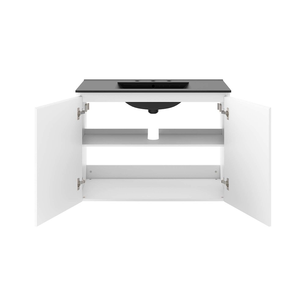 Bryn 36" Wall-Mount Bathroom Vanity. Picture 4