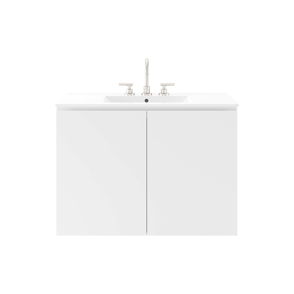 Bryn 36" Wall-Mount Bathroom Vanity. Picture 6