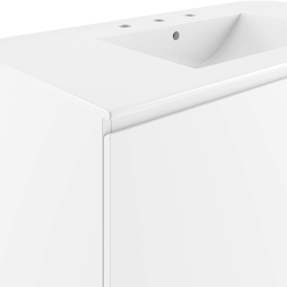 Bryn 36" Wall-Mount Bathroom Vanity. Picture 7