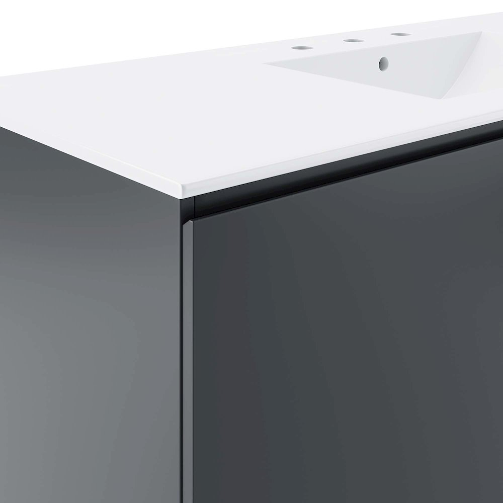 Bryn 48" Wall-Mount Bathroom Vanity. Picture 7