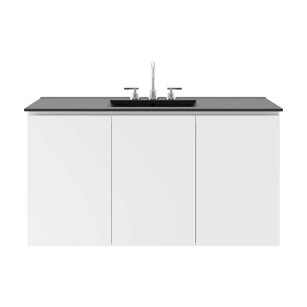 Bryn 48" Wall-Mount Bathroom Vanity. Picture 6