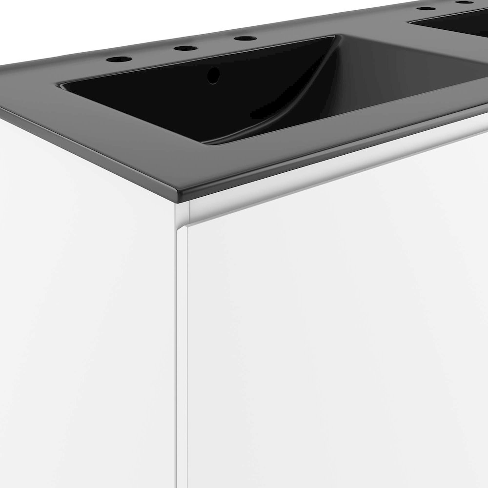 Bryn 48" Wall-Mount Double Sink Bathroom Vanity. Picture 7