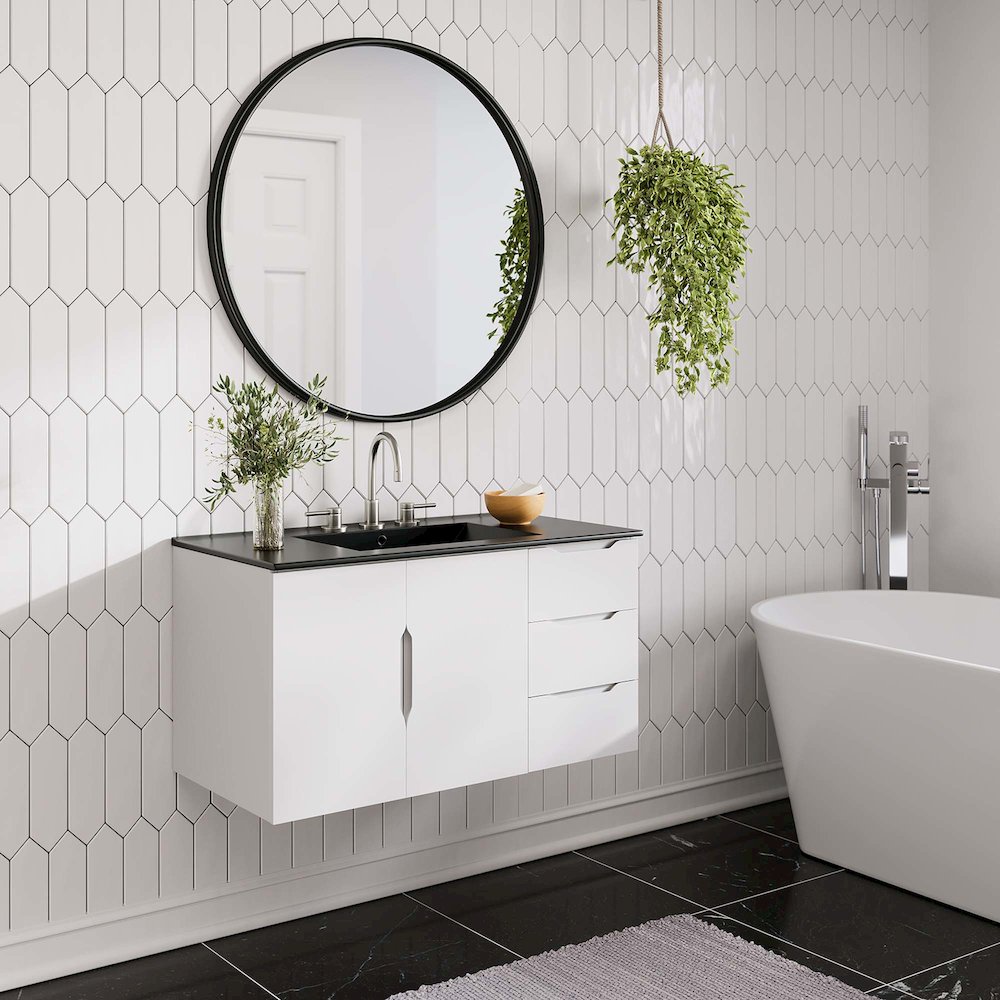 Vitality 36" Bathroom Vanity. Picture 8