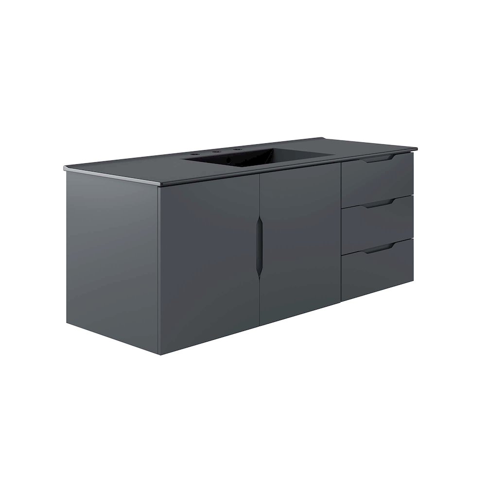 Vitality 48" Single Sink Bathroom Vanity. Picture 1