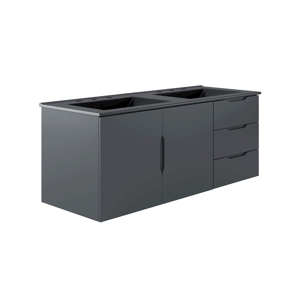 Vitality 48" Double Sink Bathroom Vanity. Picture 1