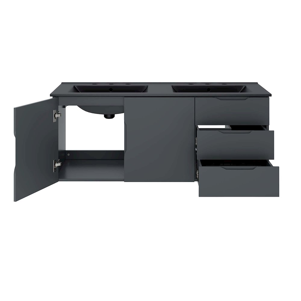 Vitality 48" Double Sink Bathroom Vanity. Picture 5