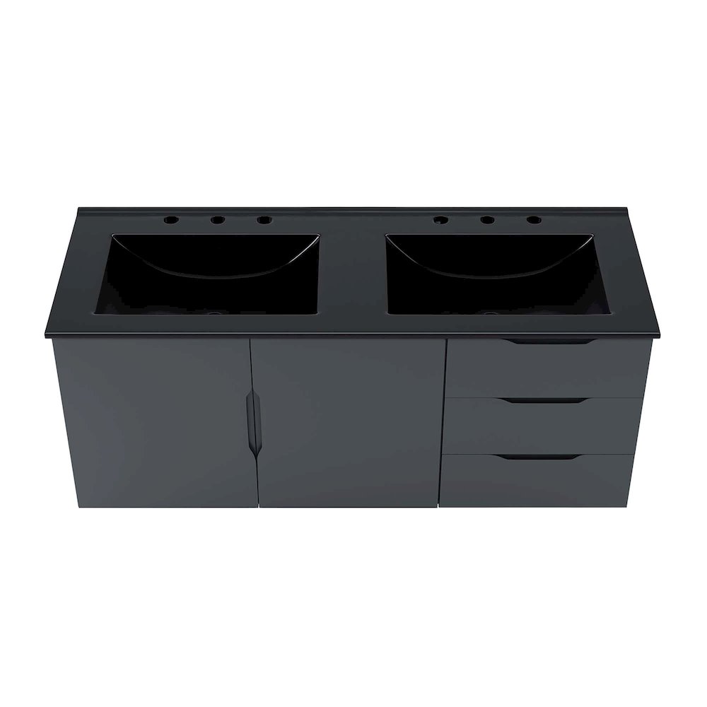 Vitality 48" Double Sink Bathroom Vanity. Picture 6