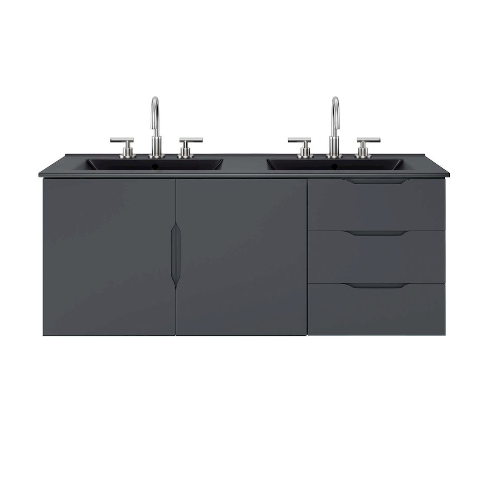 Vitality 48" Double Sink Bathroom Vanity. Picture 7