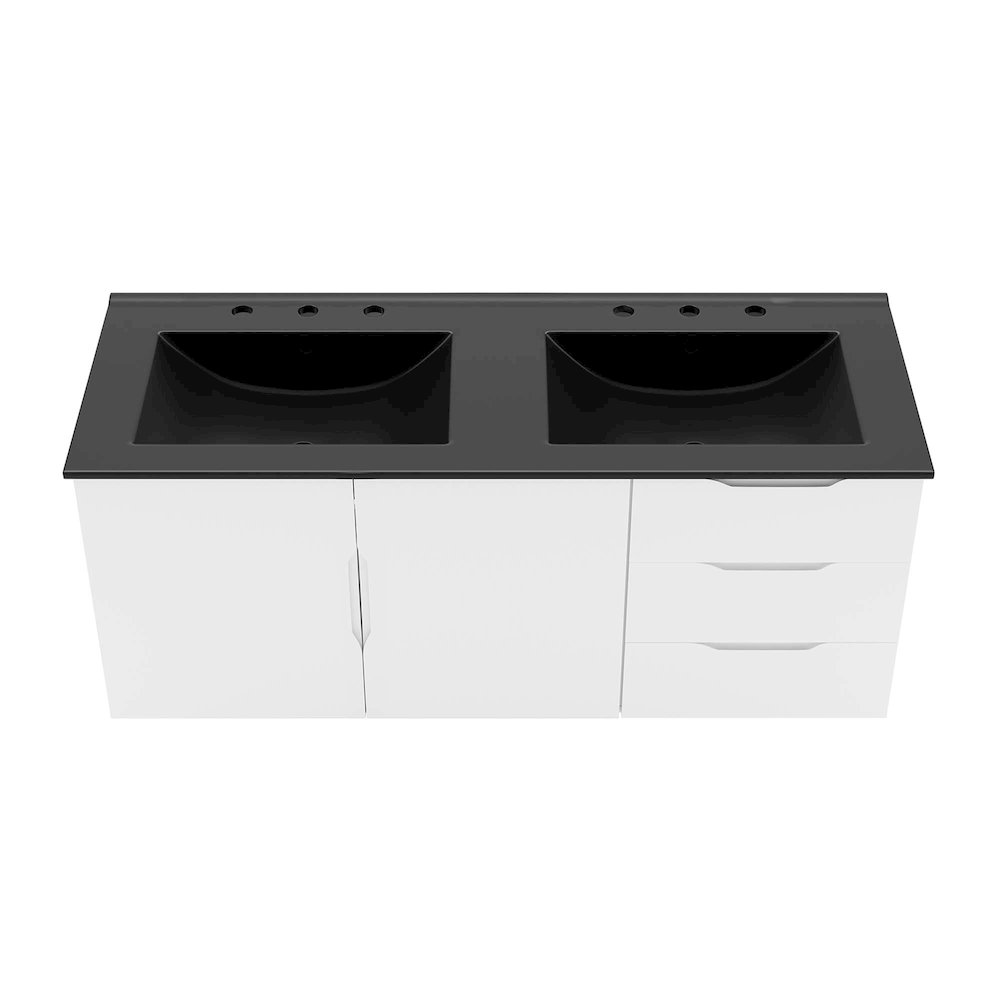 Vitality 48" Double Sink Bathroom Vanity. Picture 6
