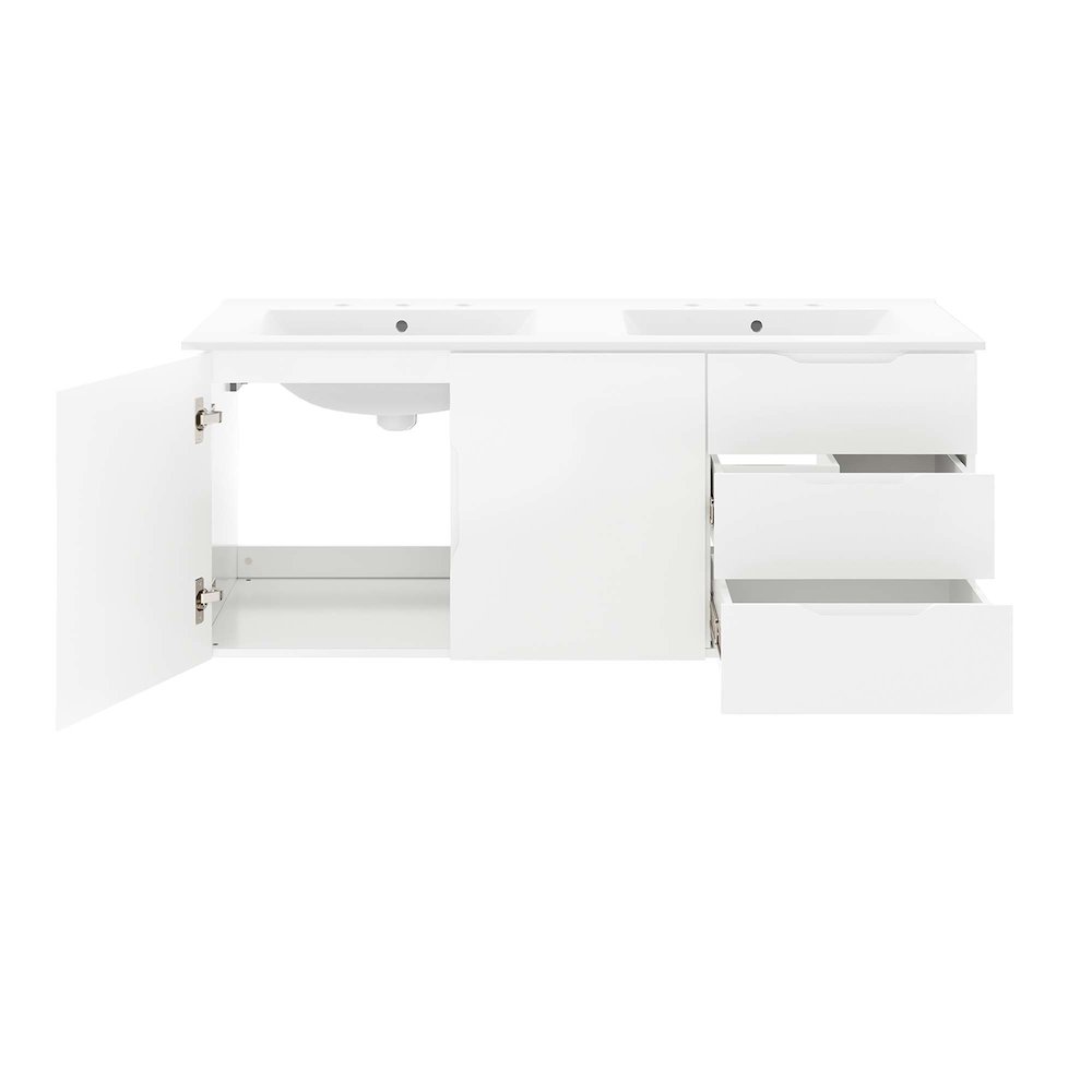 Vitality 48" Double Sink Bathroom Vanity. Picture 5