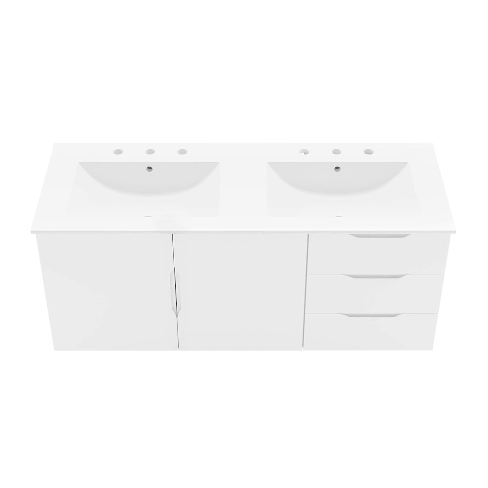 Vitality 48" Double Sink Bathroom Vanity. Picture 6