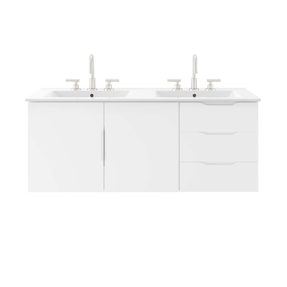 Vitality 48" Double Sink Bathroom Vanity. Picture 7