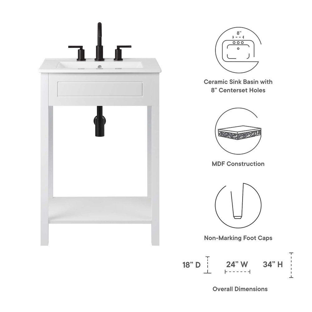 Altura 24" Bathroom Vanity. Picture 2