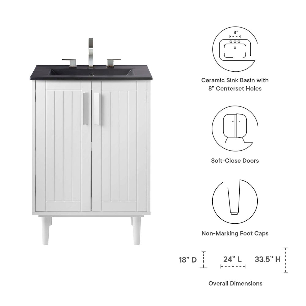 Augusta 24" Bathroom Vanity. Picture 2