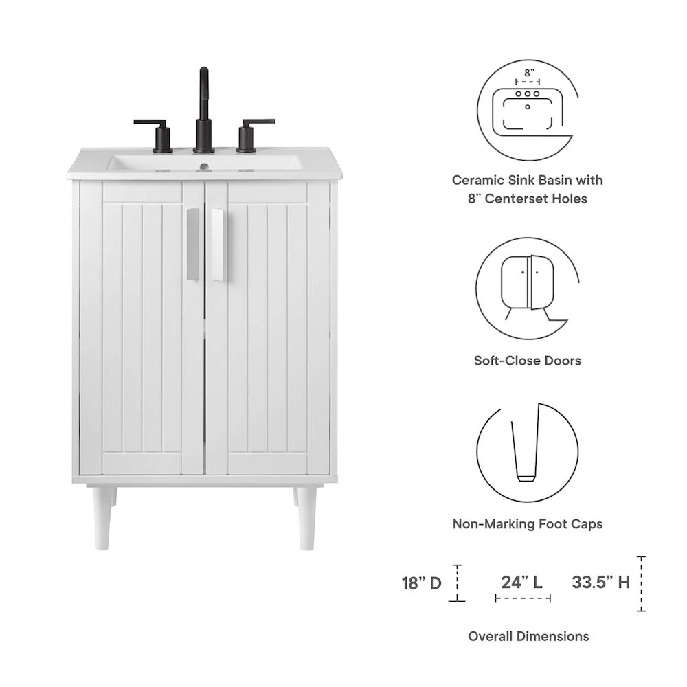 Augusta 24" Bathroom Vanity. Picture 2