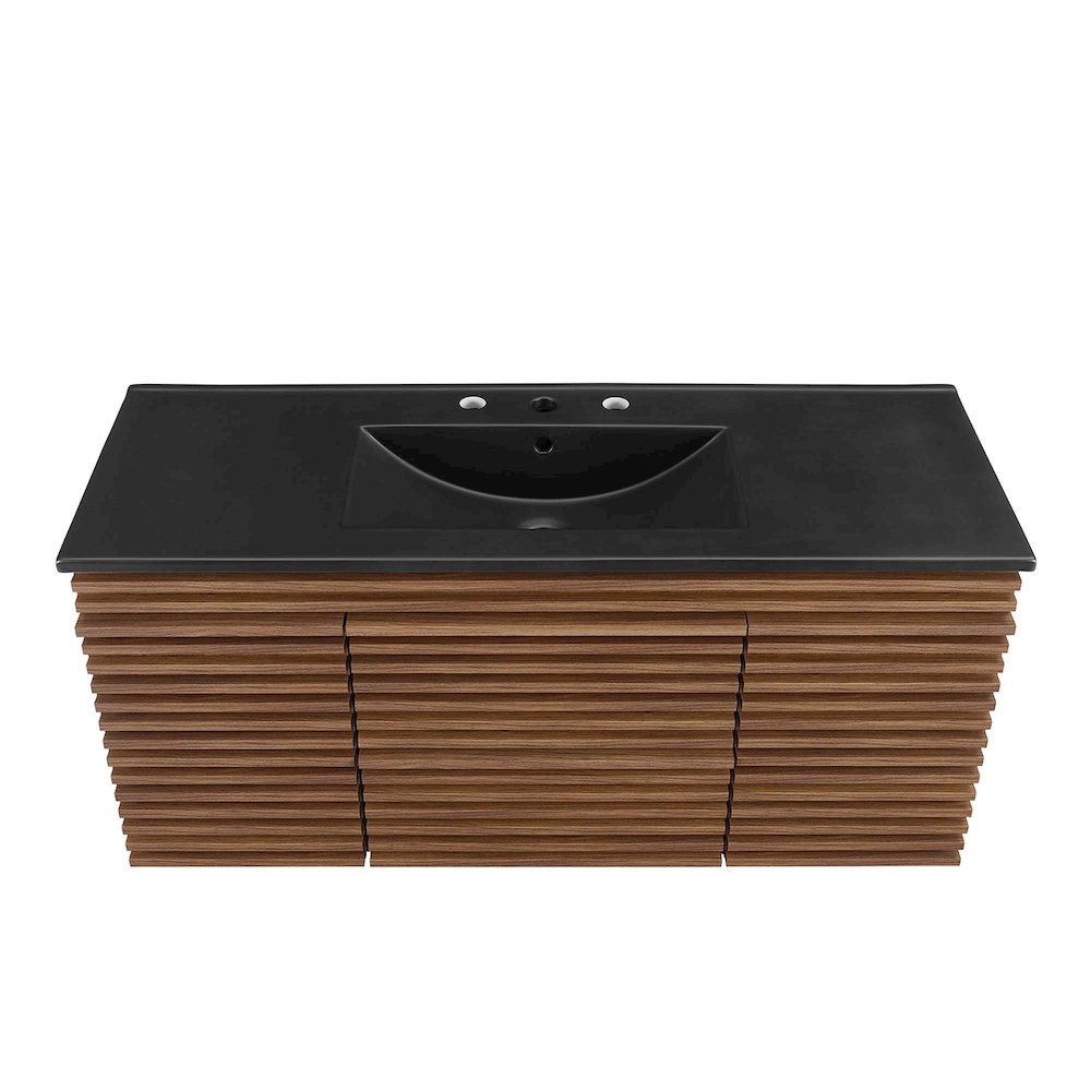 Render 48" Wall-Mount Bathroom Vanity. Picture 7