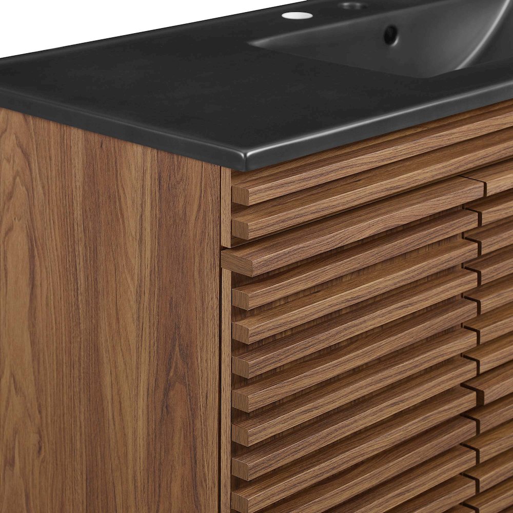 Render 48" Wall-Mount Bathroom Vanity. Picture 9