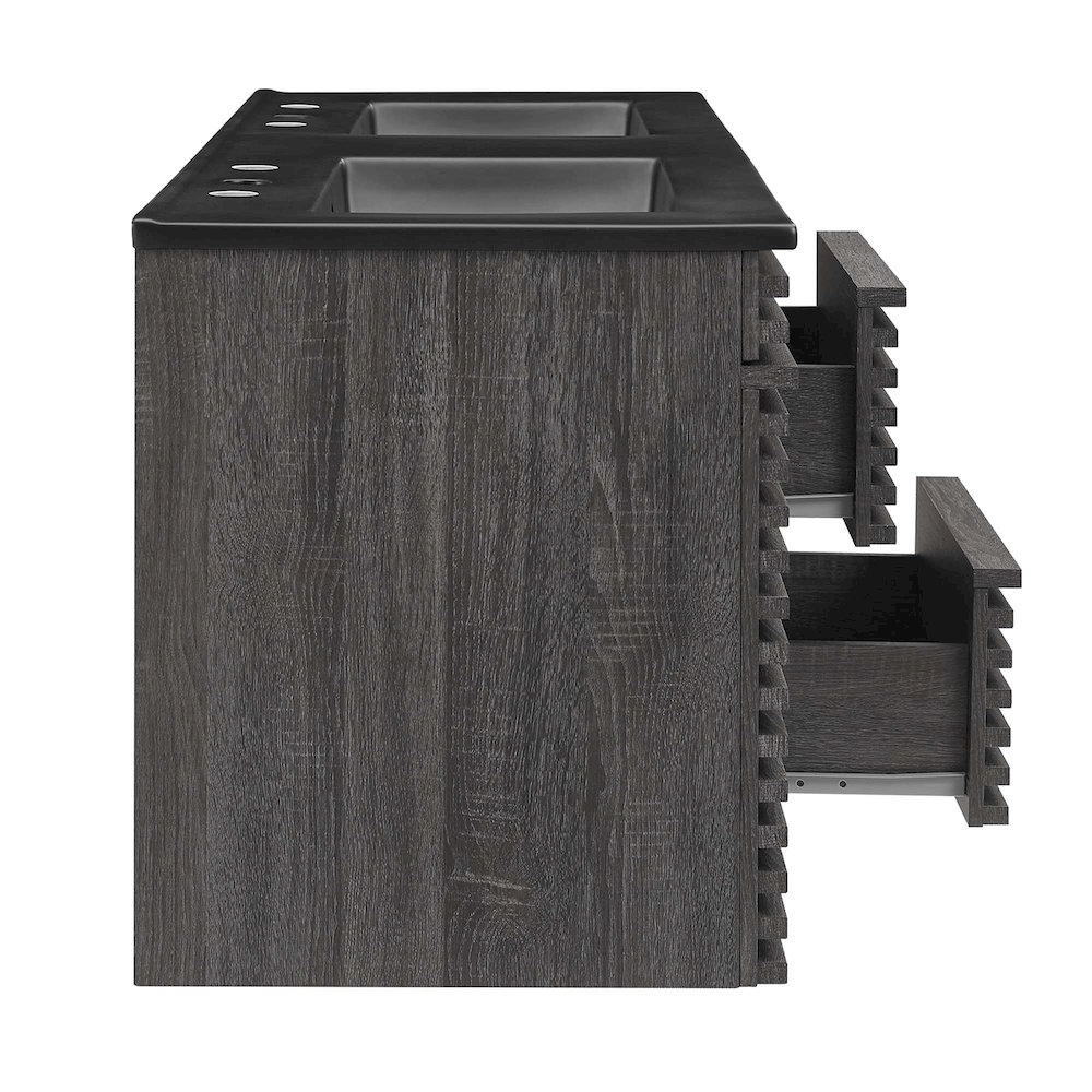 Render 48" Wall-Mount Bathroom Vanity. Picture 4