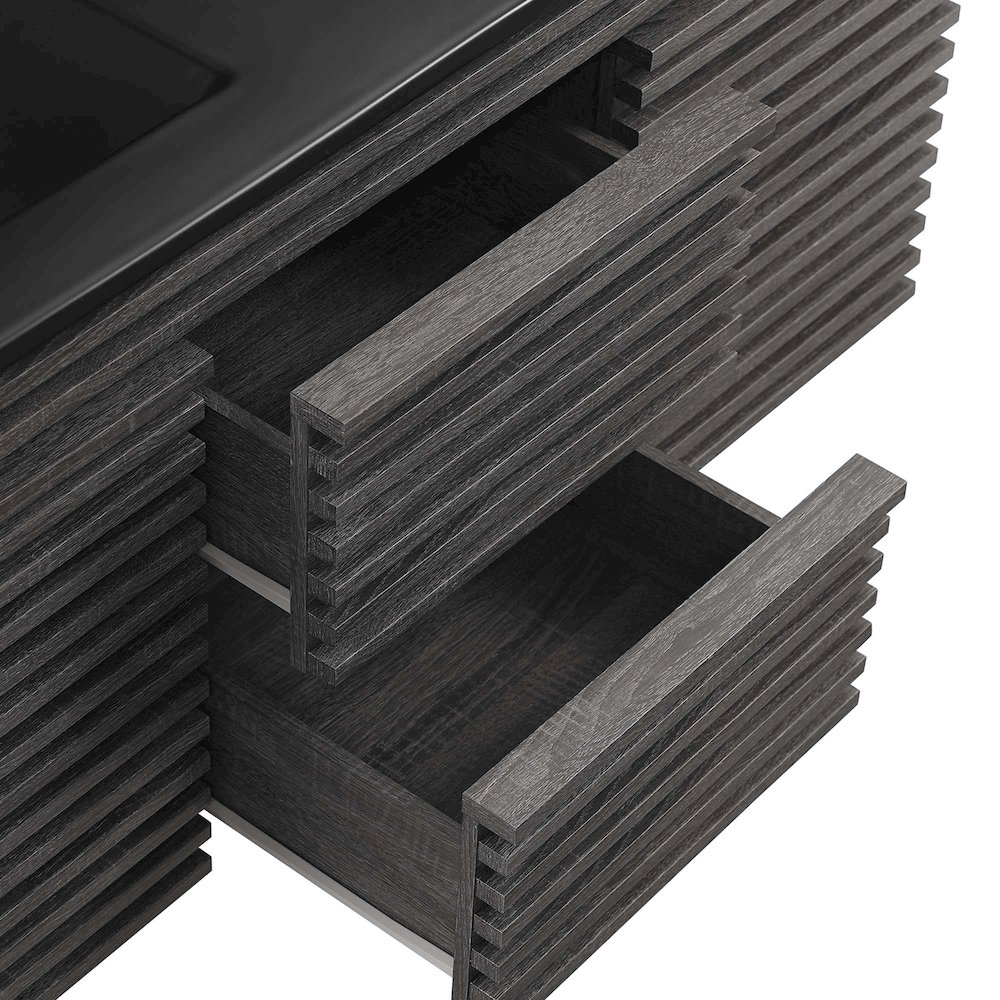 Render 48" Wall-Mount Bathroom Vanity. Picture 8