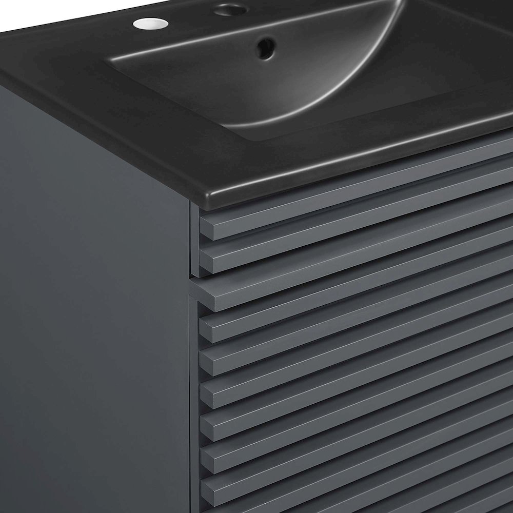 Render 48" Wall-Mount Bathroom Vanity. Picture 9