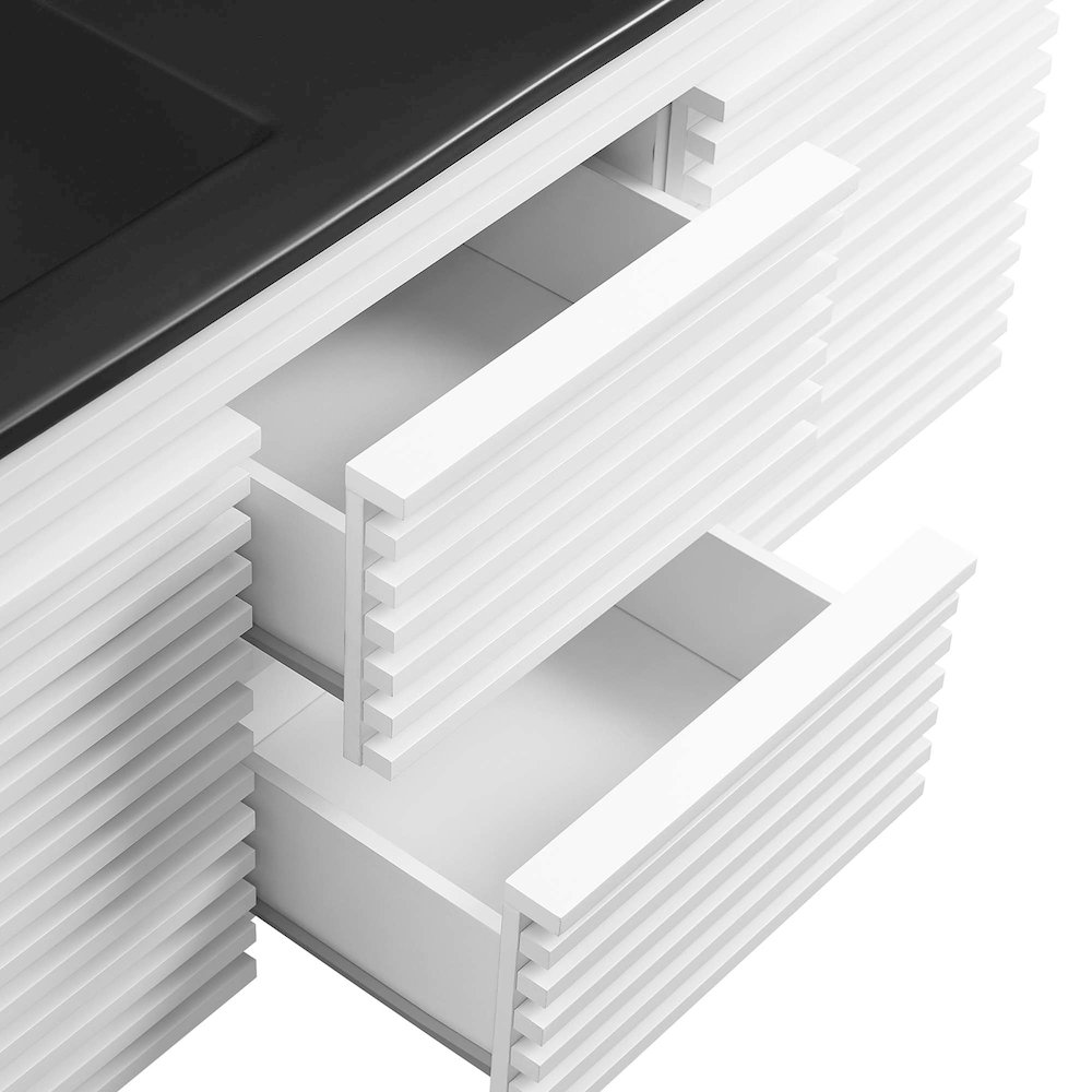 Render 48" Wall-Mount Bathroom Vanity. Picture 8