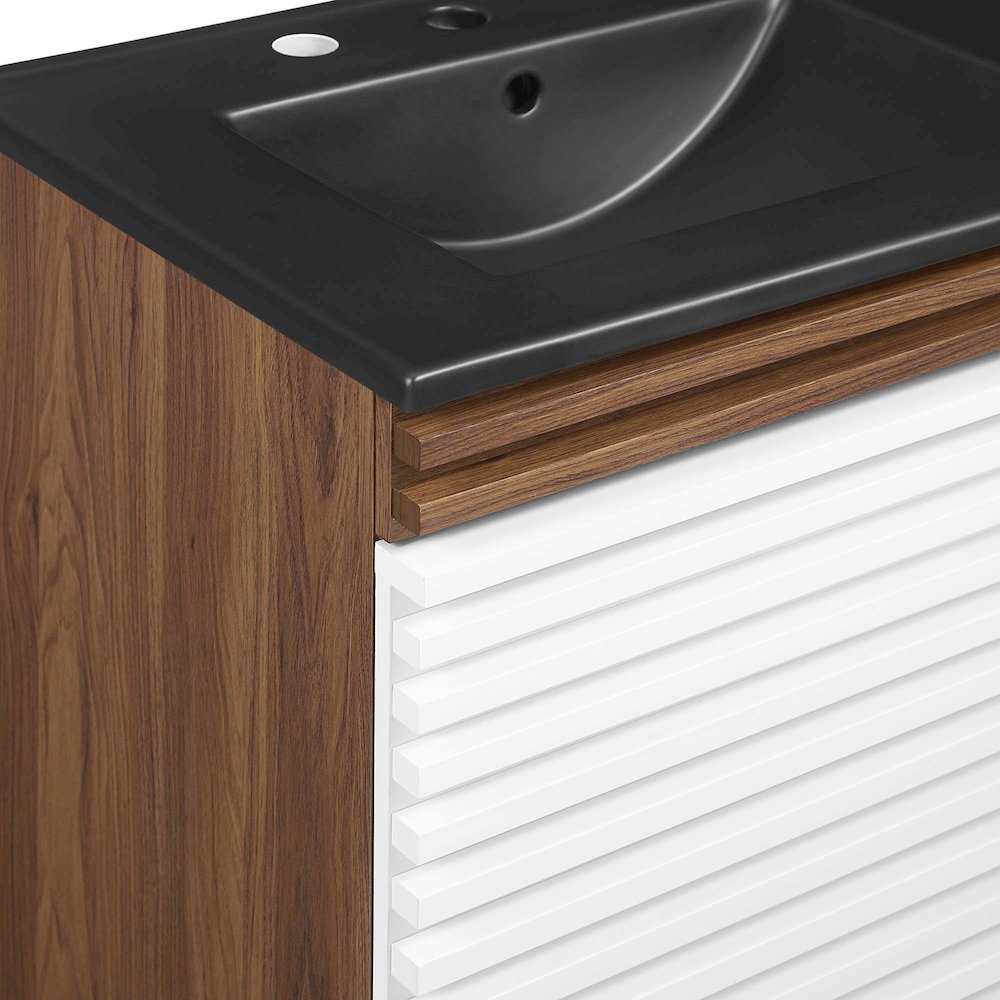 Render 48" Wall-Mount Bathroom Vanity. Picture 9