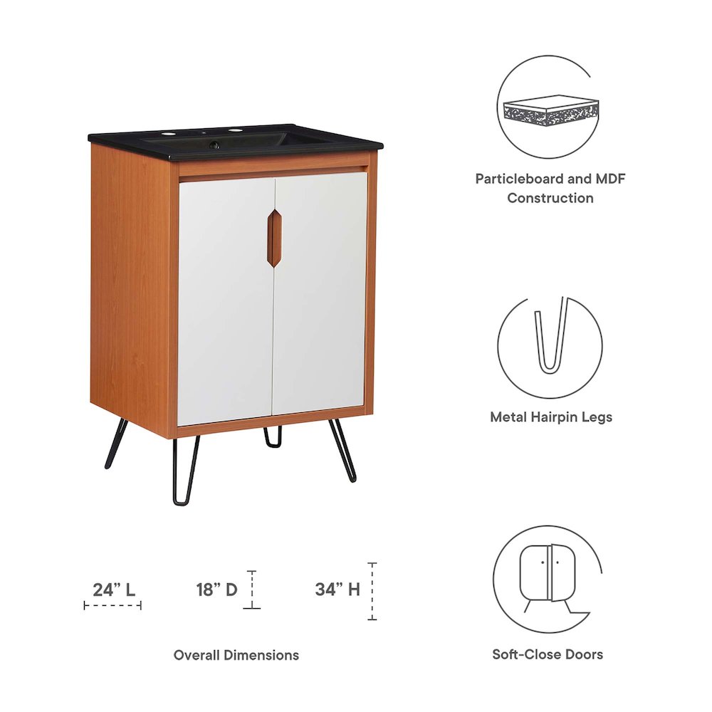 Energize 24" Bathroom Vanity. Picture 2