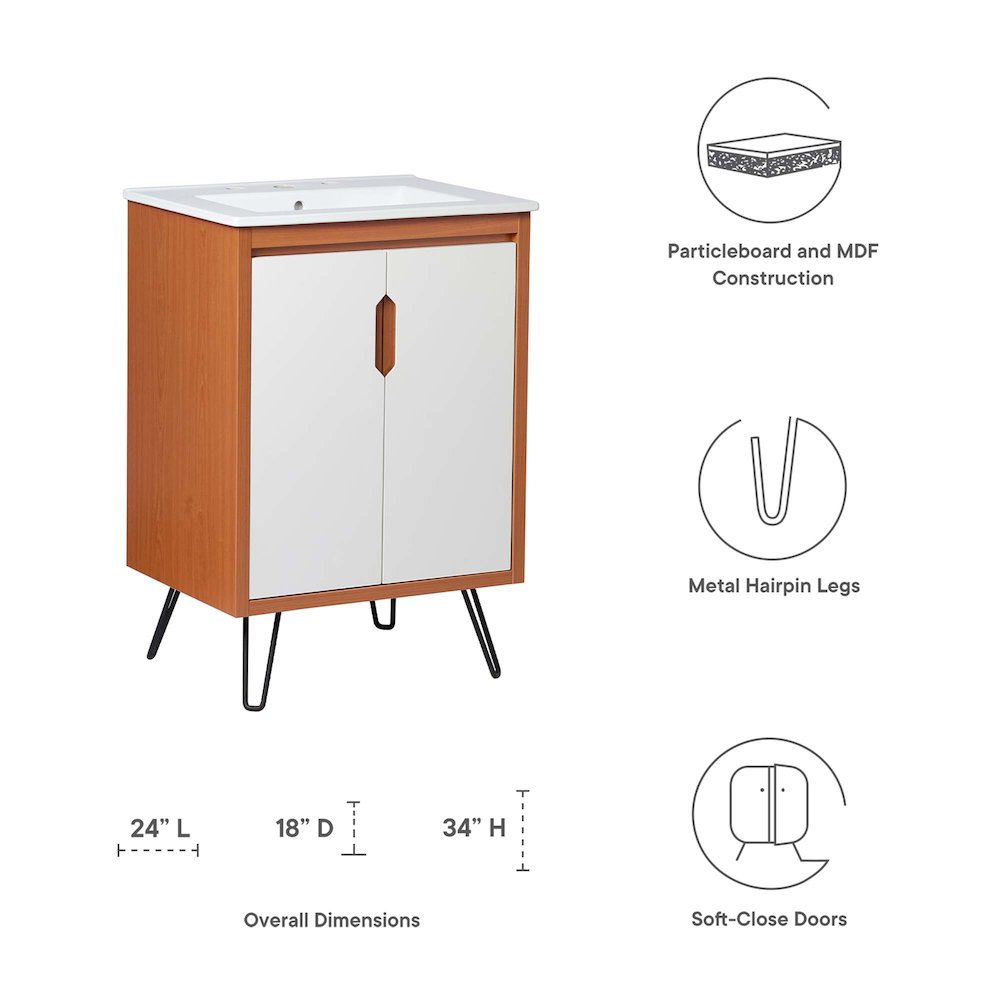 Energize 24" Bathroom Vanity. Picture 2