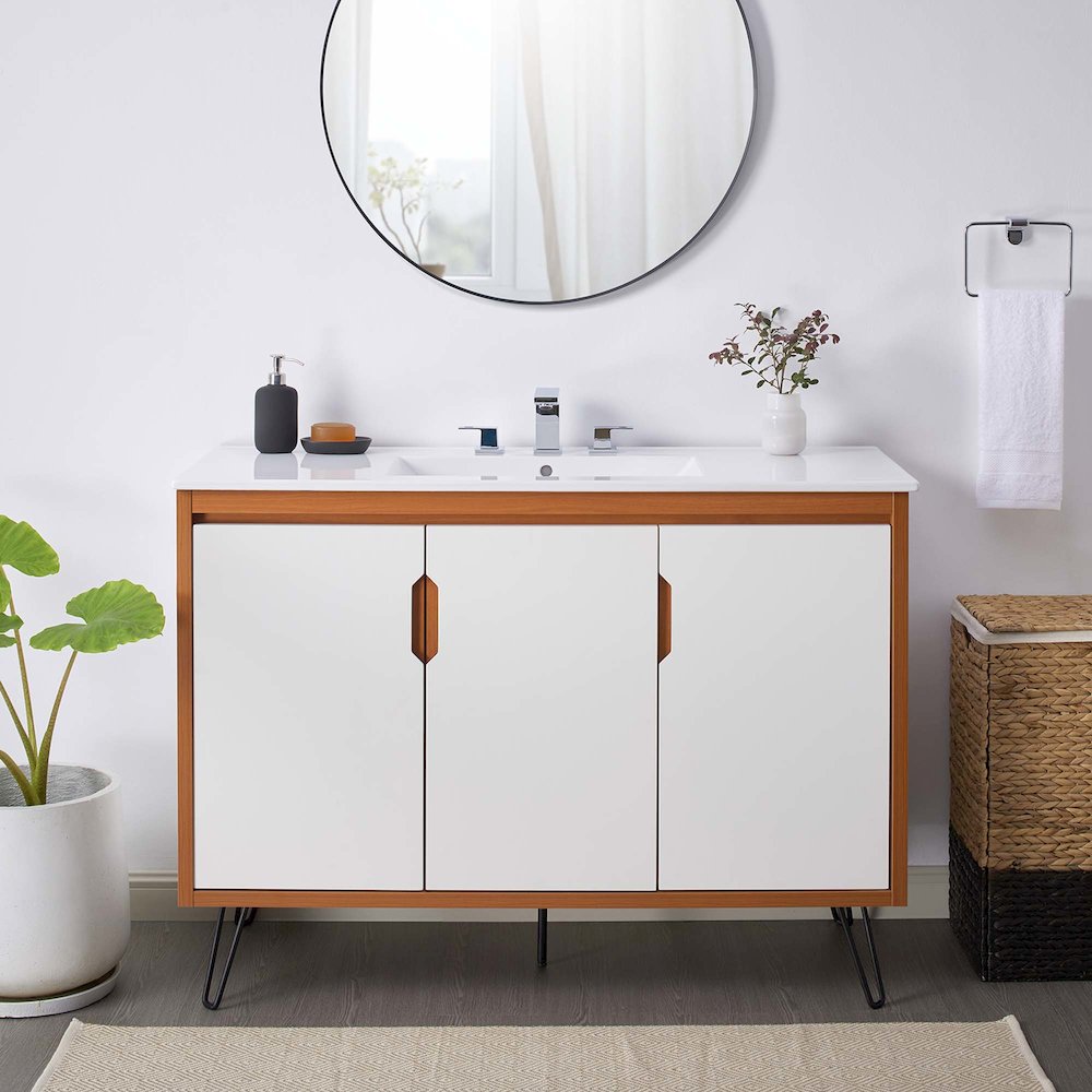 Energize 48" Bathroom Vanity. Picture 8