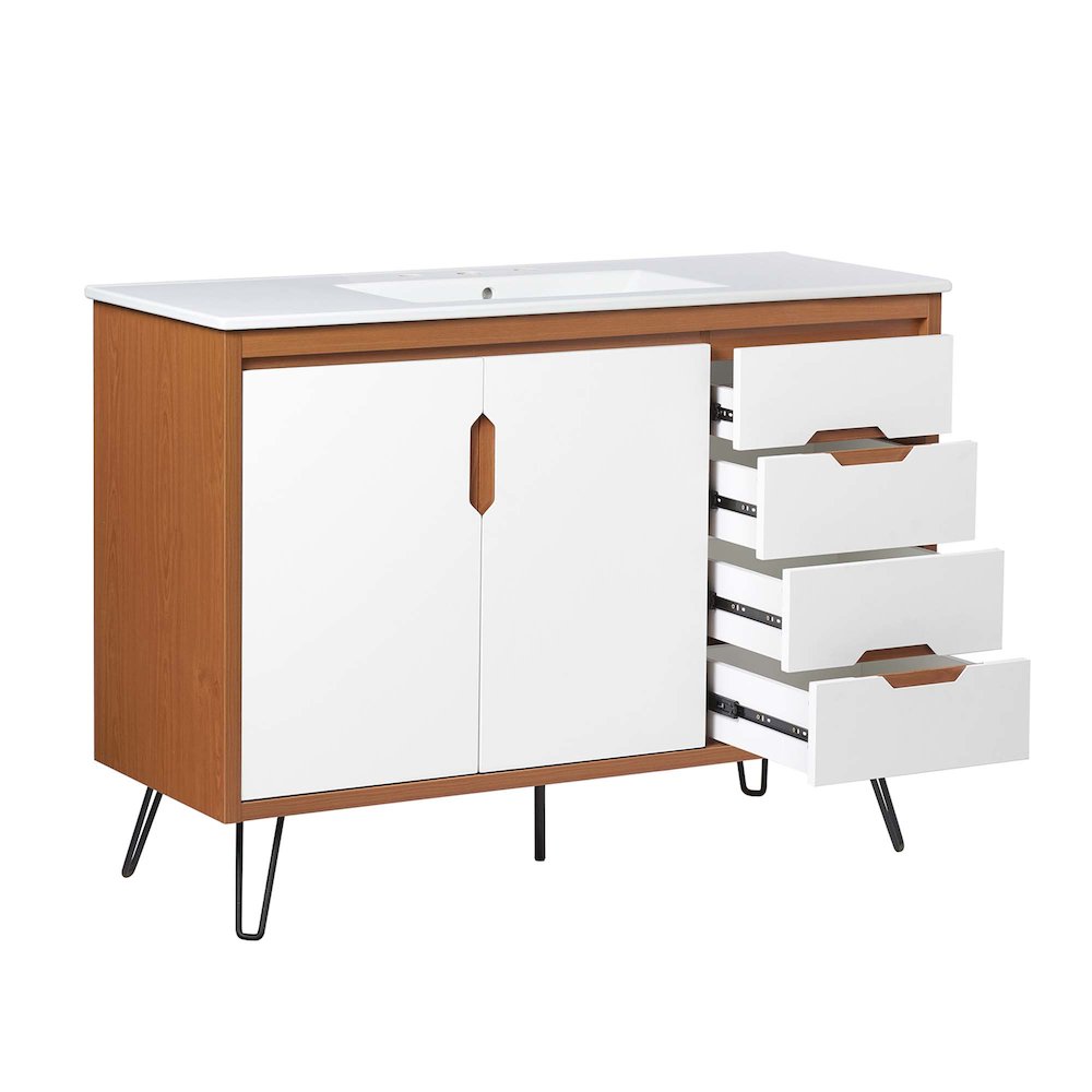 Energize 48" Bathroom Vanity. Picture 3