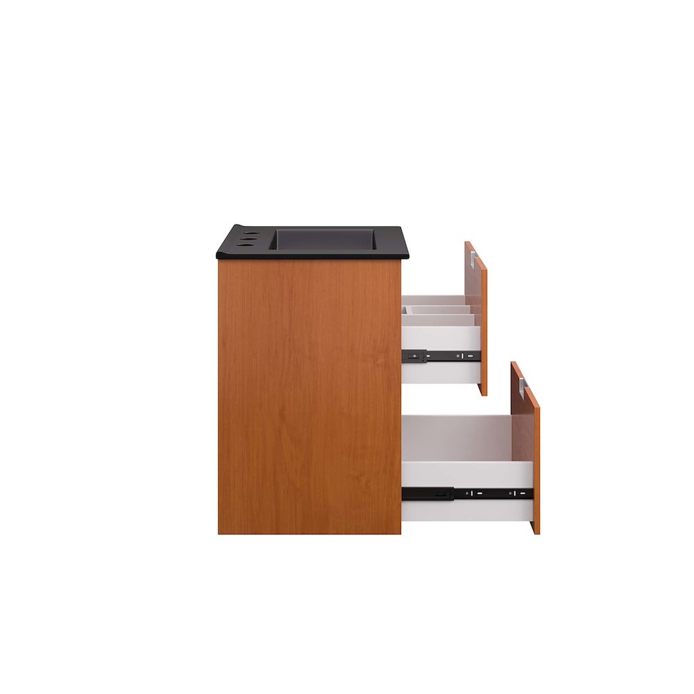 Scenic 18" Wall-Mount Bathroom Vanity. Picture 6