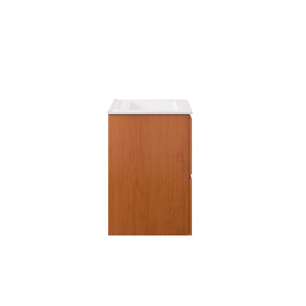 Scenic 18" Wall-Mount Bathroom Vanity. Picture 3
