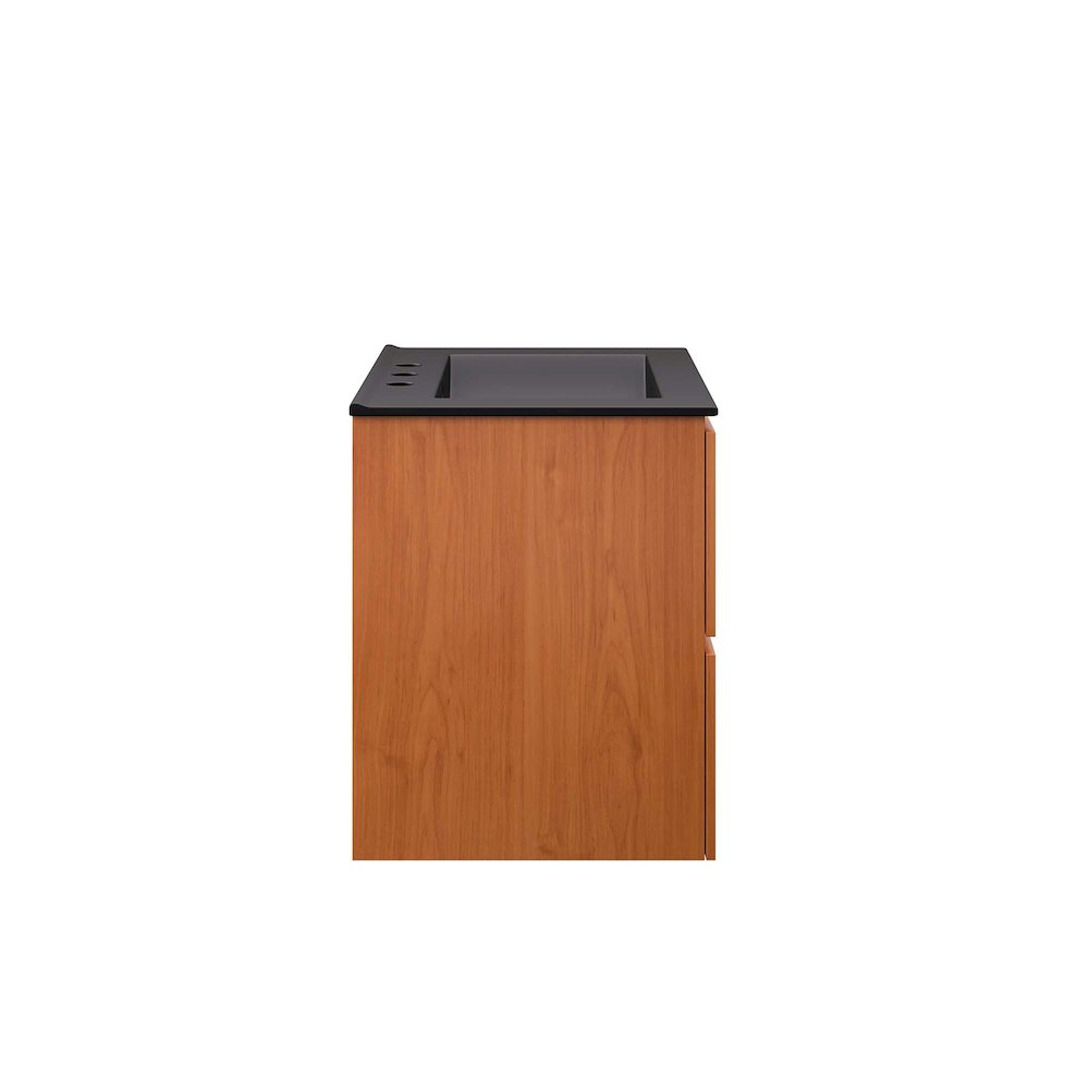 Scenic 24" Wall-Mount Bathroom Vanity. Picture 3
