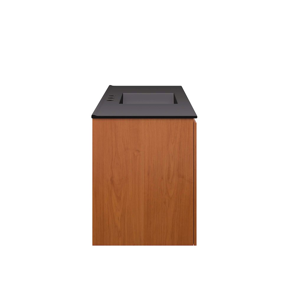 Scenic 48" Wall-Mount Bathroom Vanity. Picture 3