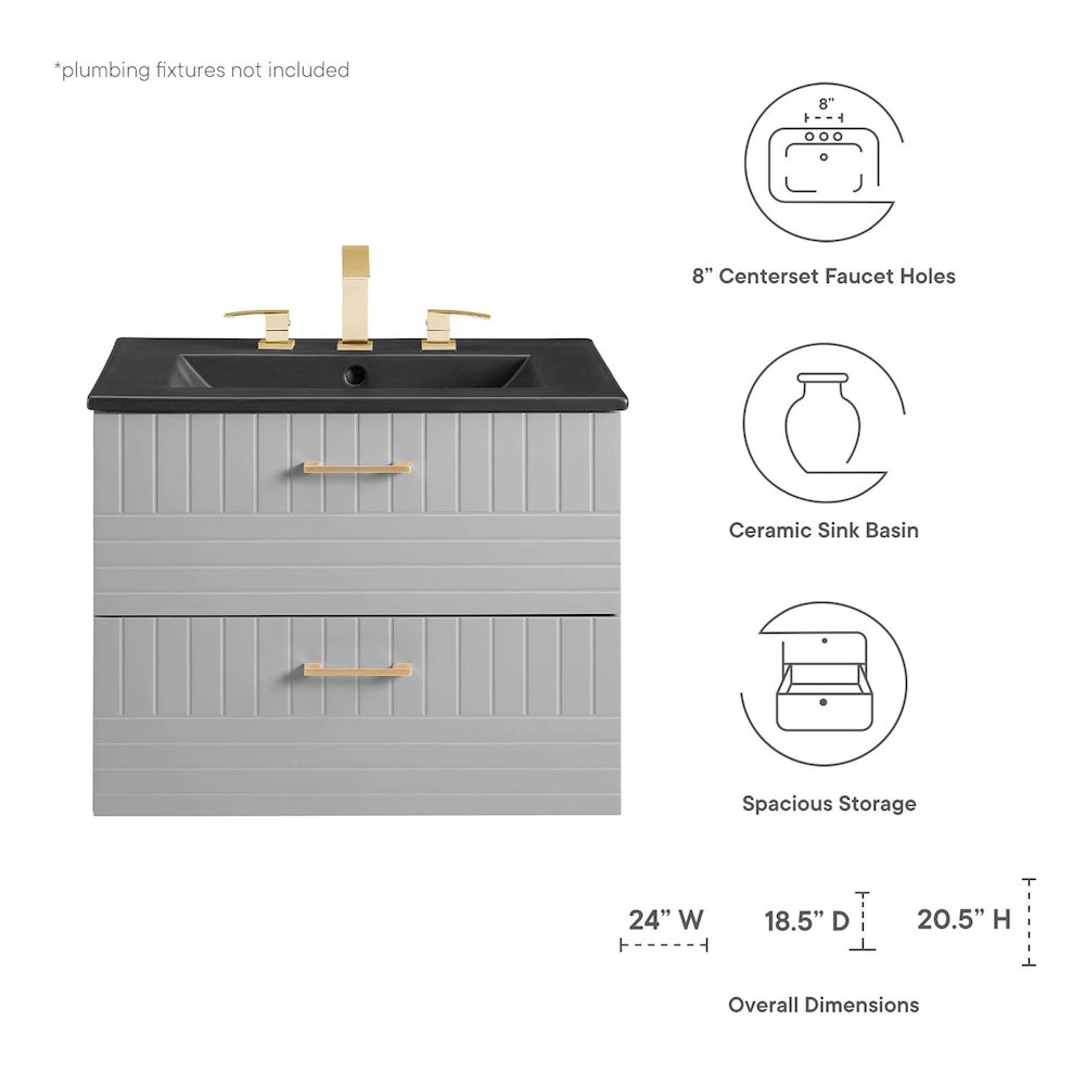 Daybreak 24" Bathroom Vanity. Picture 2
