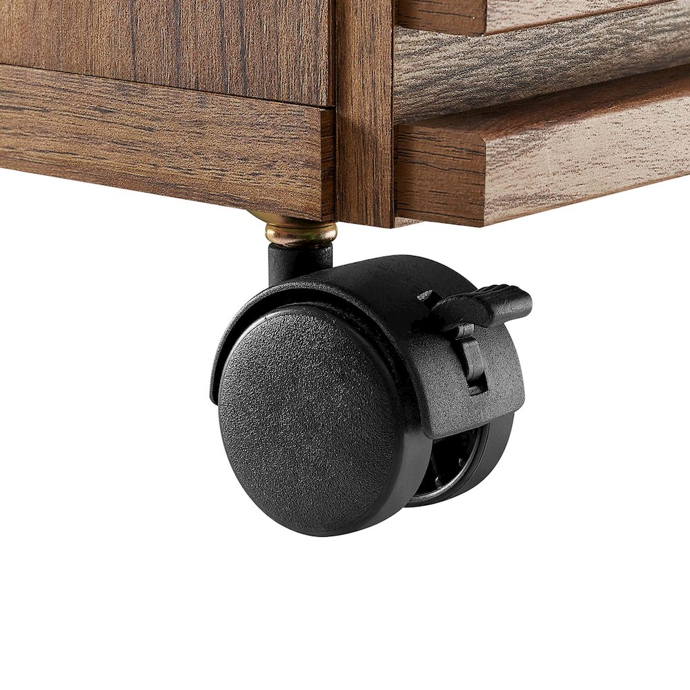 Render Wood Desk and File Cabinet Set. Picture 14