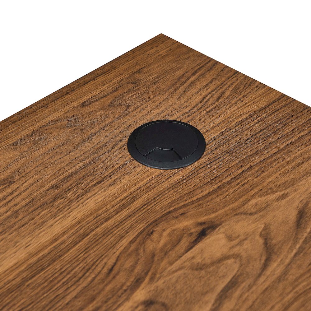 Render Wood Desk and File Cabinet Set. Picture 7