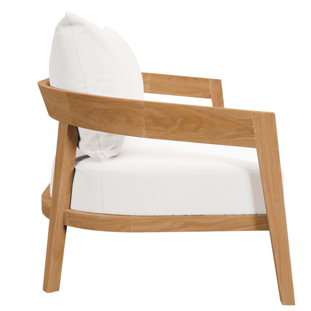 Brisbane 6-Piece Teak Wood Outdoor Patio Set. Picture 8