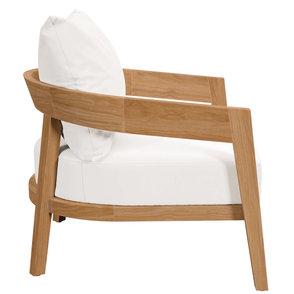 Brisbane 3-Piece Teak Wood Outdoor Patio Set. Picture 5