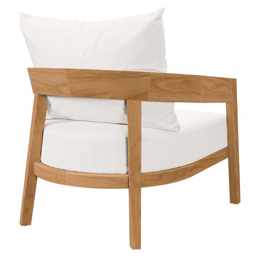 Brisbane 3-Piece Teak Wood Outdoor Patio Set. Picture 6