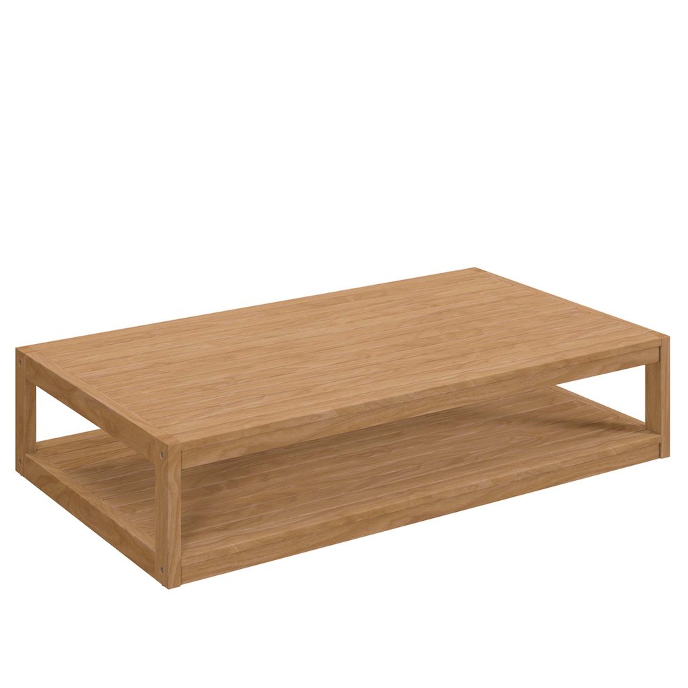 Carlsbad 3-Piece Teak Wood Outdoor Patio Set. Picture 11