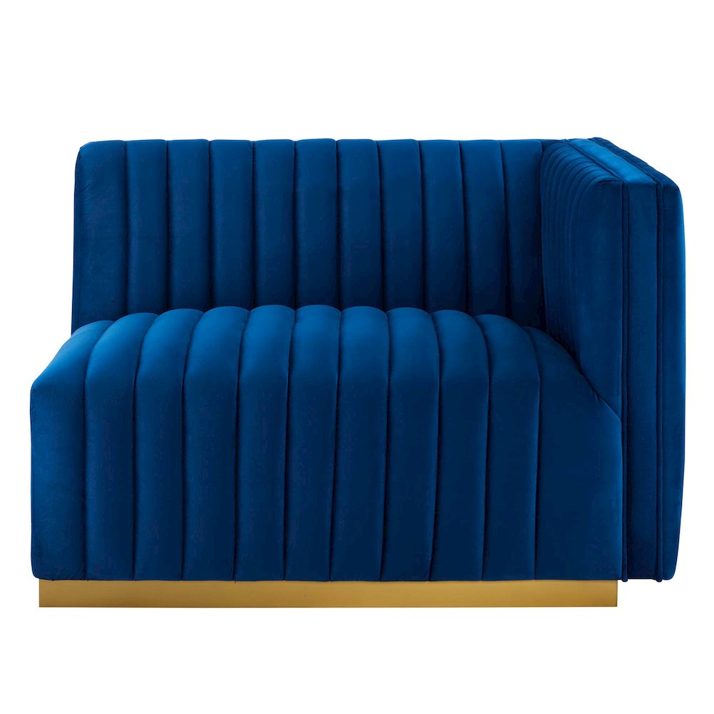 Conjure Channel Tufted Performance Velvet Loveseat. Picture 8