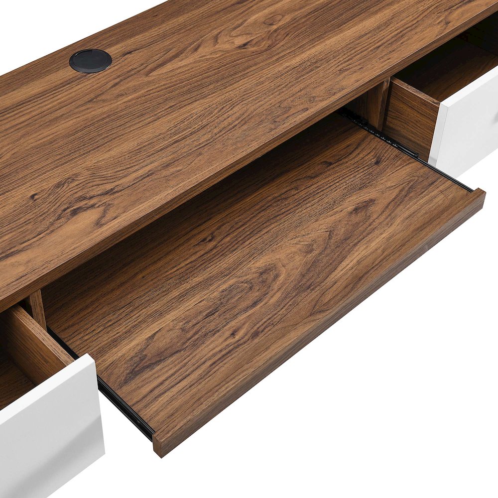 Transmit 60" Wall Mount Wood Office Desk. Picture 6