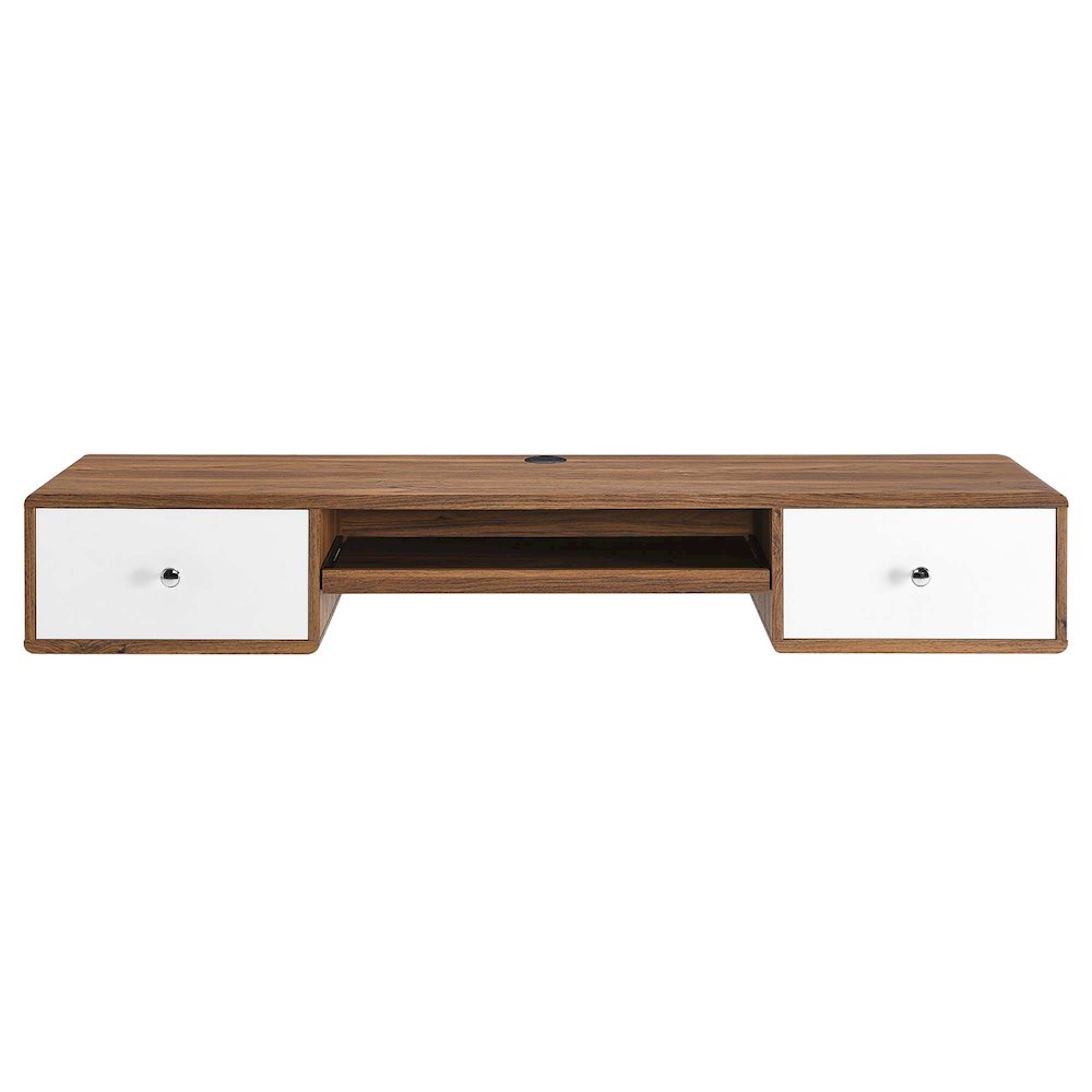 Transmit 60" Wall Mount Wood Office Desk. Picture 8