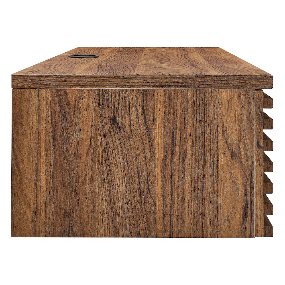 Render Wall Mount Wood Office Desk. Picture 3