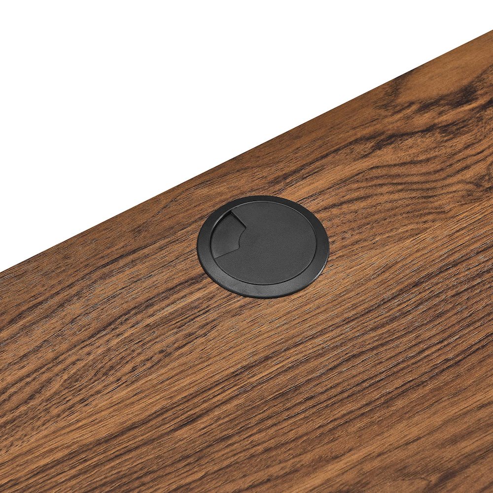 Render Wall Mount Wood Office Desk. Picture 7