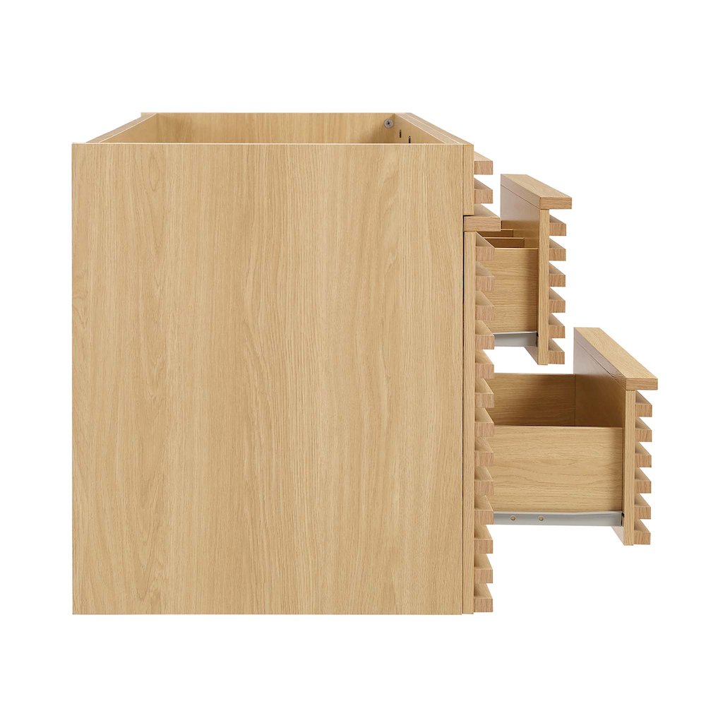 Render 48" Single Sink Compatible (Not Included) Bathroom Vanity Cabinet. Picture 4