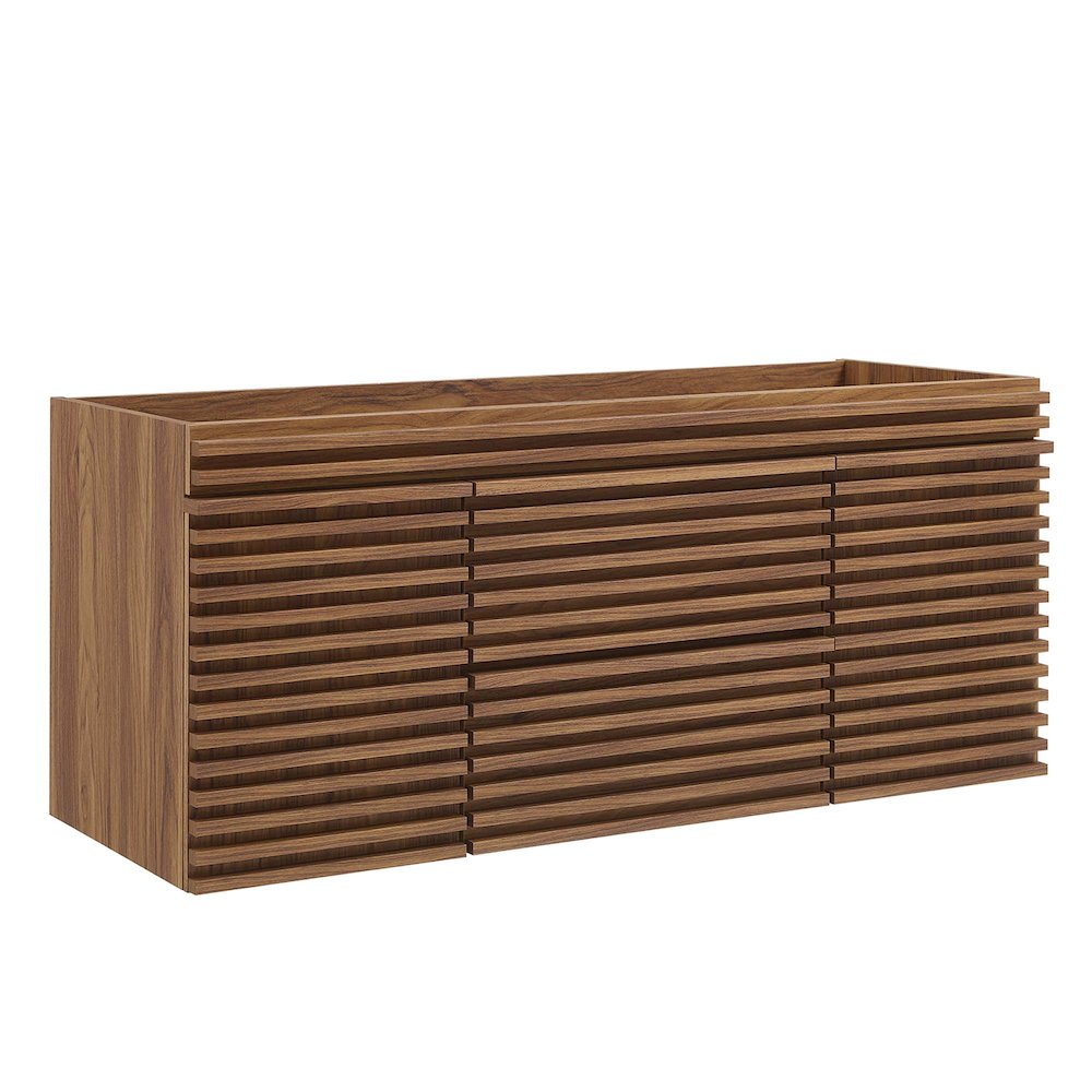 Render 48" Single Sink Compatible (Not Included) Bathroom Vanity Cabinet. Picture 1